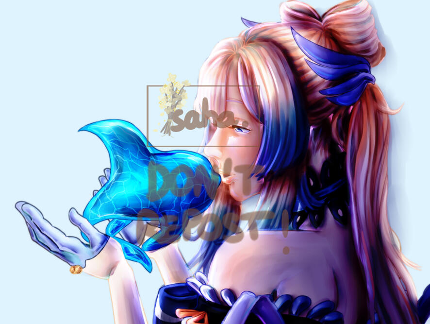 (EX) Complex shading - Kokomi (Genshin Impact)