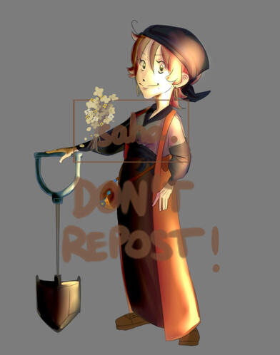 (EX) Chibi's basic shading - Yaaki (OC of mine)